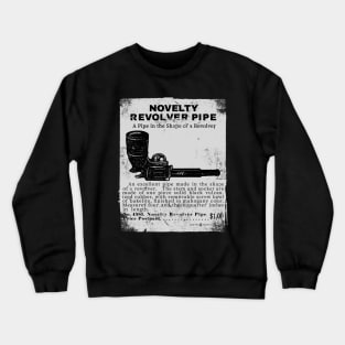 Novelty Revolver Pipe Crewneck Sweatshirt